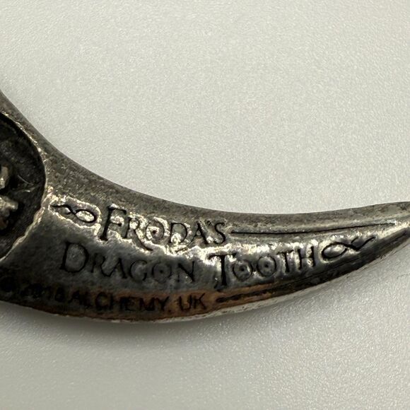 Alchemy England necklace Froda's dragon tooth pendant gothic jewelry viking - Picture 11 of 11